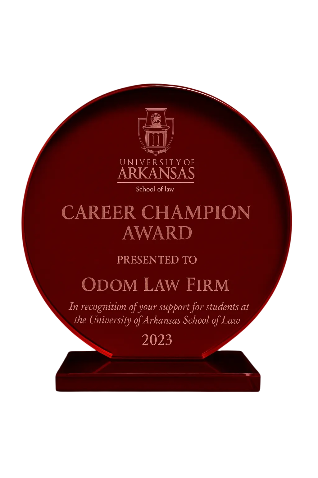 Career Champion Award